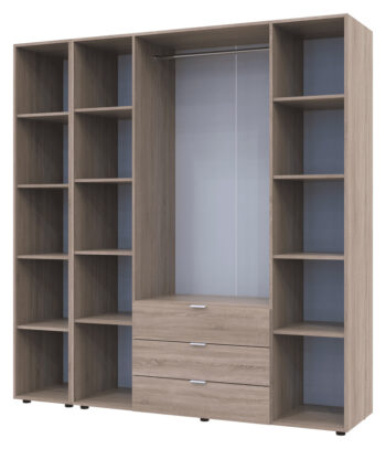 Regál Gores je elegantný a praktický kus nábytku, ktorý sa hodí do každej kancelárie. S jeho farebným prevedením v odtieni dub sonoma prinesie do vášho interiéru svetlú a modernú atmosféru.