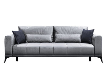 Rozkladacia pohovka s úložným priestorom Grace Big Sofa v elegantnej svetlosivej a sivej farbe je ideálnym riešením pre moderné interiéry. Táto pohovka od značky KONDELA kombinuje funkčnosť a štýl, čím sa stáva skvelým doplnkom do každej obývačky.