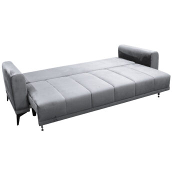 Rozkladacia pohovka s úložným priestorom Grace Big Sofa v elegantnej svetlosivej a sivej farbe je ideálnym riešením pre moderné interiéry. Táto pohovka od značky KONDELA kombinuje funkčnosť a štýl, čím sa stáva skvelým doplnkom do každej obývačky.