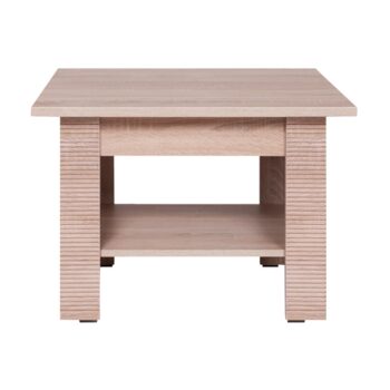 <p>Konferenčný stolík <strong>Grand 23</strong> v elegantnom prevedení dub sonoma je ideálnym doplnkom pre vašu obývačku. Tento moderný a štýlový kus nábytku od značky KONDELA sa vyznačuje hranatým tvarom, ktorý dodáva interiéru sofistikovaný vzhľad. S rozmermi 75 cm na šírku, 75 cm na hĺbku…