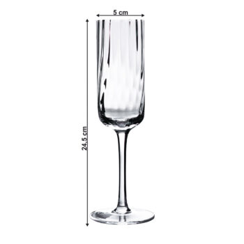 Predstavujeme vám elegantný pohár na šampanské Granity Typ 1, ktorý je ideálnym doplnkom pre každú oslavu alebo špeciálnu príležitosť. Tento set obsahuje 6 kusov pohárov s objemom 220 ml, ktoré sú vyrobené z kvalitného priehľadného skla. Ich moderný vzhľad a jednoduchá montáž zaručujú, že sa…