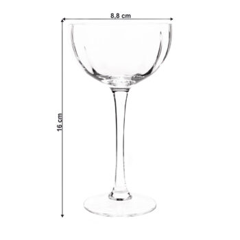 Predstavujeme vám elegantný pohár na zmrzlinu Granity Typ 3, ktorý je ideálnym doplnkom pre každú domácnosť. Tento set obsahuje šesť kusov pohárov s objemom 180 ml, ktoré sú vyrobené z kvalitného priehľadného skla. Vďaka svojmu modernému vzhľadu a číremu prevedeniu sa tieto poháre dokonale hodia…