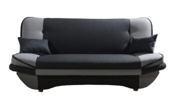 Trojsedák GREGOR v klasickom dizajne. Trojsedák je rozkladací, po rozložení vznikne ložná plocha s rozmerom 200 x 122 cm.Rozmery trojsedáka GREGOR v/š/h 100/200/95 cm.Farebné prevedenie Inari 91 a Inari 95. Drevené nožičky majú farbu orech. Vankúše nie sú v cene. V ponuke aj trojsedák s možnosťou výberu látky.Odporúčame dokúpiť GREGOR kreslo, Inari 91/95, viď doporučené doplnky.