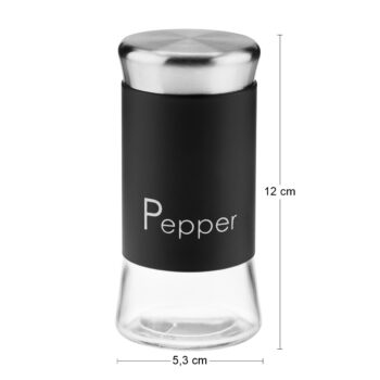 Okoreňte si život s praktickou koreničkou GRENO 0,15 l. Vyrobená je z priehľadného skla v kombinácii s kvalitnou oceľou s práškovou povrchovou úpravou, je v čiernom prevedení. Stane sa nie len praktickým pomocníkom, ale bude tiež krásnym doplnkom v kuchyni. Má uzatvárateľné skrutkovacie veko, ktoré…