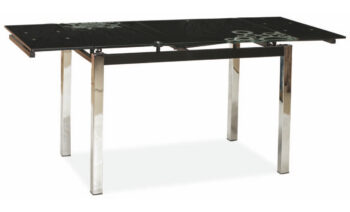 Moderný jedálenský stôl GT-017 je v jednoduchom a štýlovom prevedení.Stôl je vyrobený v kombinácii kvalitného kovu a MDF dosky.Farebné prevedenie: dub Artisan / čierna.Rozmer (š,v,h): 110(170) x 75 x 74 cm. Plocha po rozložení: 170 x 74 cm.Dodávame v demontovanom stave.