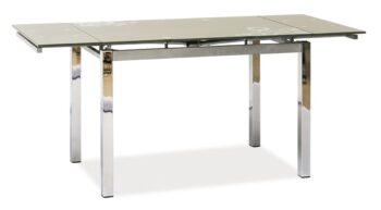 Moderný jedálenský stôl GT-017 je v jednoduchom a štýlovom prevedení.Stôl je vyrobený v kombinácii kvalitného kovu a MDF dosky.Farebné prevedenie: dub Artisan / čierna.Rozmer (š,v,h): 110(170) x 75 x 74 cm. Plocha po rozložení: 170 x 74 cm.Dodávame v demontovanom stave.