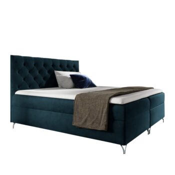 Predstavujeme vám boxspringovú manželskú posteľ Guliette 140 v elegantnej tmavomodrej farbe Velvet, ktorá sa stane skvostom vašej spálne. Táto moderná posteľ od značky KONDELA je navrhnutá tak, aby poskytovala maximálny komfort a štýl pre dve osoby. S celkovou plochou na spanie 140 x 200 cm…