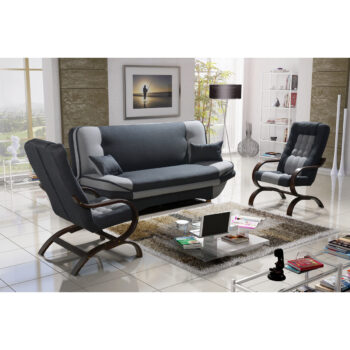 Predstavujeme vám elegantné kreslo Guru, ktoré sa stane štýlovým doplnkom vášho interiéru. Toto klasické kreslo v modernom dizajne je dostupné v kombinácii farieb svetlosivá, tmavosivá a orech, čo mu dodáva nadčasový vzhľad a ľahko ho zladíte s rôznymi farebnými schémami vo vašej domácnosti.…