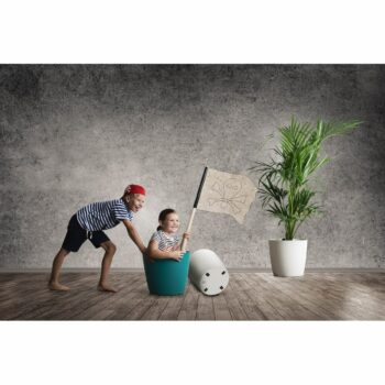 Gardenico Kvetináč Ella Twist 'n' Roll biela, 40 cm, 40 cm
