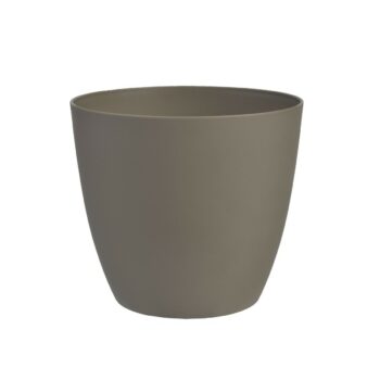Gardenico Kvetináč Ella matt taupe, pr. 18 cm, pr. 18 cm