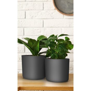 Gardenico Kvetináč Lora antracit, pr. 30 cm, pr. 30 cm