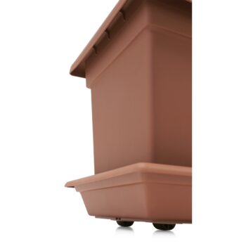 Gardenico Miska pod truhlík Magnus antracit, 100 cm, 100 cm