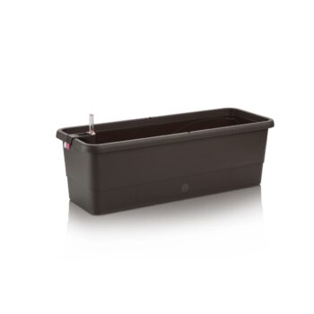 Gardenico Samozavlažovací truhlík Smart Systém Gardenie hnedá, 60 cm, 60 cm
