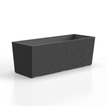 Gardenico Truhlík Florence Stone antracit, 50 cm, 50 cm