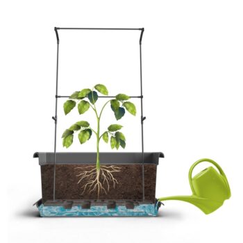 Gardenico Veľkoobjemový truhlík Magnus terakota, 80 cm, 80 cm