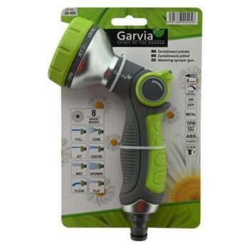 Garvia Pistole zavlažovací kruhový kov/plast 8funkcií