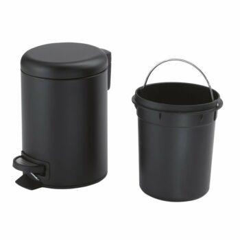 Gedy SPH 330914 POTTY Odpadkový koš 5 l Soft Close čierna matná