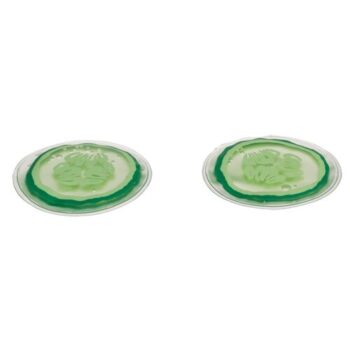 Gélové chladiace vankúšiky na oči Cucumber, 2 ks​