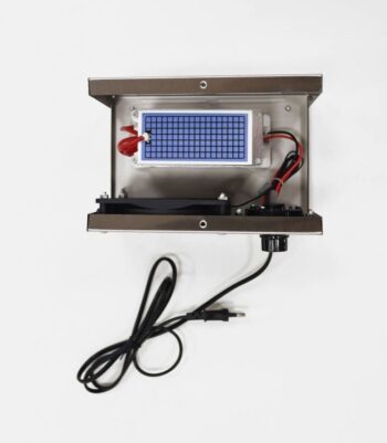 Generátor ozónu s výkonom 60 g/h s nastaviteľným časovačom, 230V