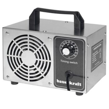 Generátor ozónu s výkonom 60 g/h s nastaviteľným časovačom, 230V