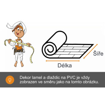 Gerflor, PVC podlaha - lino Loftex 2168 Boutic Medium, na mieru, šíře 2m,4m, hnedá, filc, chodba / predsieň