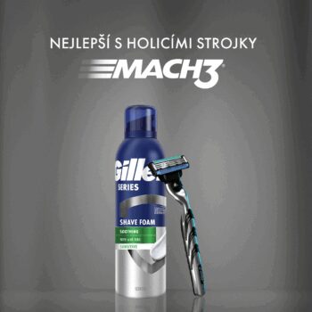 Gillette Pena na holenie Series Sensitive 200 ml