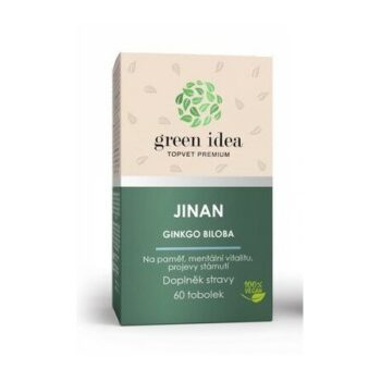 Green Idea Ginkgo biloba Ginkgo dvojlaločný bylinný extrakt 60 kapsúl