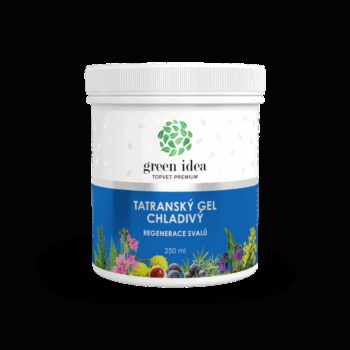 Green Idea Tatranský bylinný gél chladivý, 250 ml