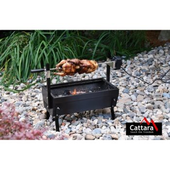 Gril CATTARA BARBECUE 60cm s motorom 230V