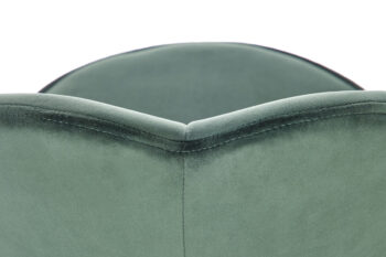 Barová stolička H-106 v tmavozelenej farbe je moderným doplnkom do vášho interiéru. Jej elegantný dizajn a tmavozelená farba dodajú štýl a eleganciu každému priestoru. Stolička je určená na celoročné použitie, čo z nej robí praktický a funkčný kúsok nábytku.