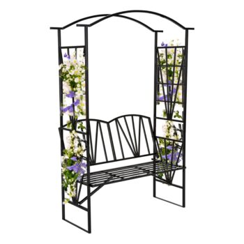 Predstavujeme vám záhradnú lavičku s pergolou Haifa v elegantnej čiernej farbe, ktorá sa stane skvostom vašej záhrady. Táto lavička je ideálnym riešením pre tých, ktorí hľadajú kombináciu funkčnosti a moderného dizajnu. Vďaka svojmu jednoduchému a rovnomernému tvaru sa ľahko začlení do…