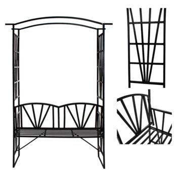Predstavujeme vám záhradnú lavičku s pergolou Haifa v elegantnej čiernej farbe, ktorá sa stane skvostom vašej záhrady. Táto lavička je ideálnym riešením pre tých, ktorí hľadajú kombináciu funkčnosti a moderného dizajnu. Vďaka svojmu jednoduchému a rovnomernému tvaru sa ľahko začlení do…