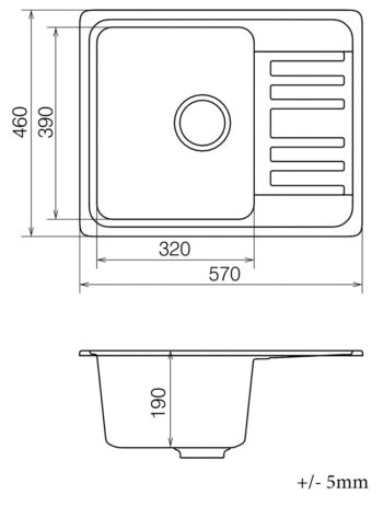 Tento granitový kuchynský drez so sifónom Hal HNB 02-57 od značky NABBI je ideálnym doplnkom do každej modernej kuchyne. S jeho rozmery 57x46 cm a výškou 19 cm sa dokonale hodí do interiéru, kde priestor nie je na prekážku. Drez je vyrobený z kvalitného granitu, čo mu dodáva pevnosť a dlhú…