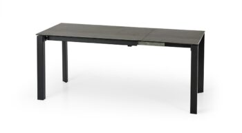 HALMAR Horizon rozkladací jedálenský stôl dymová / čierna – Obrázok 4
