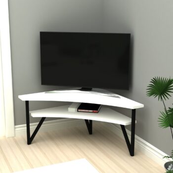 TV stolík HAWAII – Industriálna elegancia pre vašu obývaciu izbuTV stolík HAWAII je skvelou voľbou pre moderné interiéry, kde sa kladie dôraz na štýl a funkčnosť. Vďaka industriálnemu dizajnu s kovovými nohami a kvalitnému prevedeniu je nielen praktický, ale aj esteticky atraktívny. Odkladacia polica ponúka dostatok priestoru pre vašu elektroniku, príslušenstvo alebo dekorácie.Hlavné vlastnosti produktu:Typ tovaru: TV stolíkVhodné do miestnosti: Obývacia izbaMateriál: Melamín, VT laminát a kovRozmery: 42 x 102 x 41 cmFarba: bielaVybavenie: Odkladacie policeŠtýl: IndustriálneHrúbka materiálu: 18 mmDodatočné informácie: Dodávame v demonte, kovové nohyStolík HAWAII prináša kombináciu funkčnosti a moderného dizajnu do vašej obývačky. Vďaka kvalitným materiálom a robustnej konštrukcii zaručuje dlhú životnosť a stabilitu. Zaobstarajte si TV stolík HAWAII a vytvorte si štýlový a praktický priestor pre relaxáciu a zábavu!