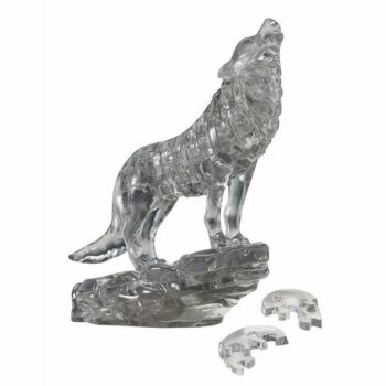 HCM Kinzel 3D Crystal puzzle Vlk 37 ks