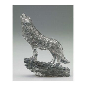 HCM Kinzel 3D Crystal puzzle Vlk 37 ks