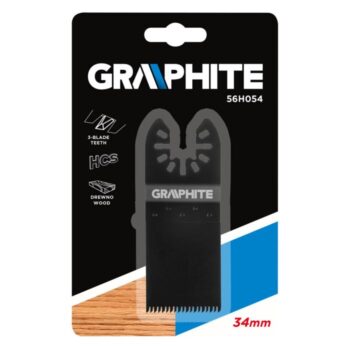 HCS pílový list na drevo, šírka listu 34 mm 56H054 GRAPHITE