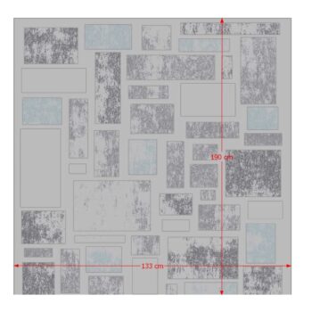 Koberec HEATHER 133x190 cm predstavuje vkusný doplnok, ktorý bude zaručene ladiť s každým kúskom vo vašej domácnosti. Vyrobený je kvalitného 100% polypropylénu. Koberec je viacfarebný, základ tvorí svetlosivá doplnená geometrickým vzorom v tmavosivej a modrej. Sivou farbou nič nepokazíte a viete ju…