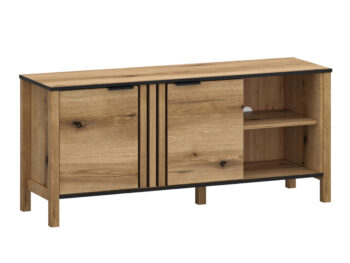 TV stolík Helio 2D v prevedení dub evoke je ideálnym riešením pre moderné interiéry, ktoré hľadajú funkčnosť a štýl. Tento elegantný kus nábytku od značky KONDELA ponúka praktické úložné priestory a estetický vzhľad, ktorý sa hodí do každej obývačky.
