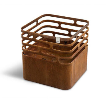 HÖFATS Grilovacie prenosné ohnisko HÖFATS Cube corten
