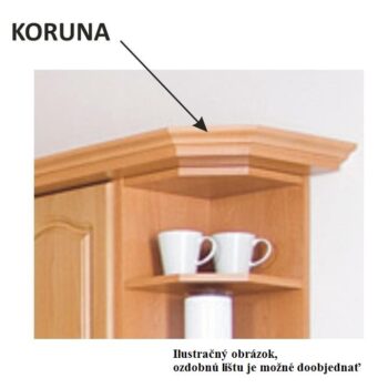 Vyskladajte si s nami kuchyňu snov. Zadovážte si hornú skrinku LORA MDF NEW KLASIK W40/735 P, ktorá bude zaručene tou správnou voľbou. Vo vnútri skrinky nájdete jednu policu. Korpus je vyrobený z klasickej laminovanej DTD (drevotriesky) a dvierka z kvalitnej MDF (drevovláknitej dosky). Rozmery…