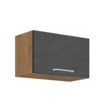 S hornou skrinkou VEGA 60 GU-36 1F si vyskladáte kuchyňu vašich snov. Rozmery skrinky sú (ŠxHxV): 60x31x36 cm. Moderný vzhľad zaručuje farebná kombinácia sivá matná a dub lancelot. Vyrobená je z laminovanej DTD (drevotriesková doska). Disponuje dvierkami, s ktorými je jednoduchá manipulácia aj…