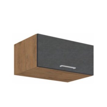 S hornou skrinkou VEGA 80 NAGU-36 1F si vyskladáte kuchyňu vašich snov. Rozmery skrinky sú (ŠxHxV): 80x57x36 cm. Moderný vzhľad zaručuje farebná kombinácia sivá matná a dub lancelot. Vyrobená je z laminovanej DTD (drevotriesková doska). Disponuje dvierkami, s ktorými je jednoduchá manipulácia aj…