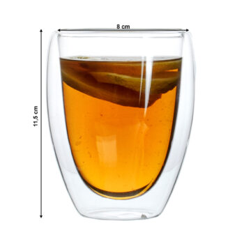 Objavte eleganciu a funkčnosť s našimi termo pohármi na vodu Hotcold Typ 10. Tento set obsahuje dva poháre, každý s objemom 350 ml, ideálne pre každodenné použitie v domácnosti alebo kancelárii. Vyrobené z kvalitného borosilikátového skla, tieto poháre sú nielen odolné voči teplotným zmenám, ale…