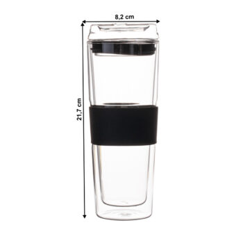 Predstavujeme vám termo pohár Hotcold Typ 15, ktorý je ideálnym doplnkom pre každú domácnosť. Tento elegantný a moderný pohár s objemom 480 ml je vyrobený z kvalitného borosilikátového skla, ktoré zaručuje jeho odolnosť a dlhú životnosť. Vďaka svojmu priehľadnému dizajnu sa hodí…