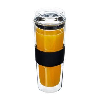 Predstavujeme vám termo pohár Hotcold Typ 15, ktorý je ideálnym doplnkom pre každú domácnosť. Tento elegantný a moderný pohár s objemom 480 ml je vyrobený z kvalitného borosilikátového skla, ktoré zaručuje jeho odolnosť a dlhú životnosť. Vďaka svojmu priehľadnému dizajnu sa hodí…