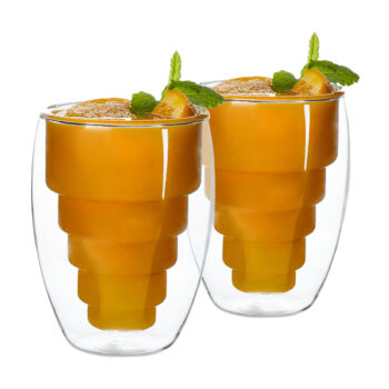 Predstavujeme vám elegantný termo pohár Hotcold Typ 17, ktorý je ideálnym doplnkom pre každú domácnosť. Tento set obsahuje dva poháre s objemom 250 ml, vyrobené z kvalitného borosilikátového skla, ktoré je známe svojou odolnosťou a schopnosťou udržať teplotu nápojov po dlhšiu…