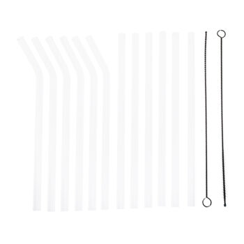 Predstavujeme vám sklenené slamky Hotcold Typ 19 v kombinácii farieb, ktoré sú ideálnym doplnkom pre každú domácnosť. Tieto slamky sú vyrobené z kvalitného borosilikátového skla, čo im dodáva nielen elegantný vzhľad, ale aj vysokú odolnosť voči teplotným výkyvom. S dĺžkou 20 cm a priemerom 0,8…