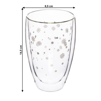 Predstavujeme vám Termo pohár (2 ks) Hotcold Typ 33, ktorý je ideálnym doplnkom pre každú domácnosť. Tieto elegantné poháre s objemom 450 ml sú vyrobené z kvalitného borosilikátového skla, ktoré je známe svojou odolnosťou voči teplotným výkyvom. Vďaka tomu…